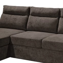 Loftscape Canapé d’angle Veuves - Microfibre - Microfibre Ranu: Gris minéral -Canapés Soldes Magasin 1000241635 210127 18070700029 DETAILS P000000001000241635