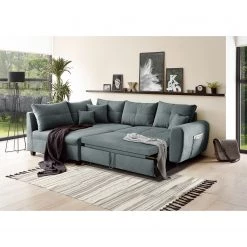 Loftscape Canapé d’angle Viersat - Microfibre - Microfibre Ranu: Anthracite - Méridienne courte à gauche (vue de face) -Canapés Soldes Magasin 1000241679 210127 18150000371 MOOD DETAILS P000000001000241679 mood