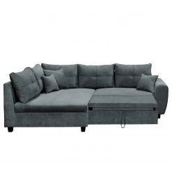 Loftscape Canapé d’angle Viersat - Microfibre - Microfibre Ranu: Anthracite - Méridienne courte à gauche (vue de face) -Canapés Soldes Magasin 1000241679 210127 18150200372 DETAILS P000000001000241679