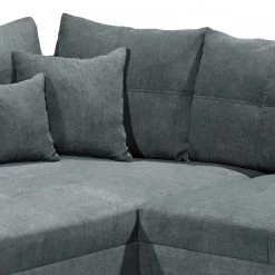 Loftscape Canapé d’angle Viersat - Microfibre - Microfibre Ranu: Anthracite - Méridienne courte à gauche (vue de face) -Canapés Soldes Magasin 1000241679 210127 18150600375 DETAILS P000000001000241679