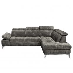 Loftscape Canapé d’angle Groslay - Velours - Velours Insa: Gris - Méridienne longue à droite (vue de face) 20 Loftscape Canapé d’angle Groslay - Velours - Velours Insa: Gris - Méridienne longue à droite (vue de face) -Canapés Soldes Magasin 1000241685 210127 18171200448 DETAILS P000000001000241685