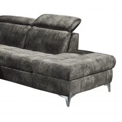 Loftscape Canapé d’angle Groslay - Velours - Velours Insa: Gris - Méridienne longue à droite (vue de face) 24 Loftscape Canapé d’angle Groslay - Velours - Velours Insa: Gris - Méridienne longue à droite (vue de face) -Canapés Soldes Magasin 1000241685 210127 18171800452 DETAILS P000000001000241685