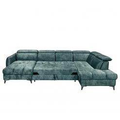 Loftscape Canapé panoramique Grillon - Velours - Velours Insa: Bleu fumée - Méridienne courte à gauche / longue à droite (vue de face) 21 Loftscape Canapé panoramique Grillon - Velours - Velours Insa: Bleu fumée - Méridienne courte à gauche / longue à droite (vue de face) -Canapés Soldes Magasin 1000241705 210127 18250200673 DETAILS P000000001000241705