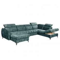 Loftscape Canapé panoramique Grillon - Velours - Velours Insa: Bleu fumée - Méridienne courte à gauche / longue à droite (vue de face) 23 Loftscape Canapé panoramique Grillon - Velours - Velours Insa: Bleu fumée - Méridienne courte à gauche / longue à droite (vue de face) -Canapés Soldes Magasin 1000241705 210127 18250500675 DETAILS P000000001000241705