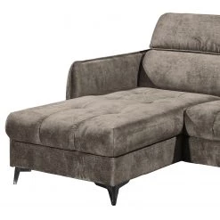 Loftscape Canapé d’angle Grillon - Velours - Velours Insa: Gris minéral -Canapés Soldes Magasin 1000241711 210127 18265600753 DETAILS P000000001000241711