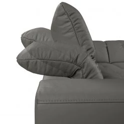 Fredriks Ecksofa White Pine - Cuir Mabra: Gris - Méridienne longue à droite (vue de face) -Canapés Soldes Magasin 1000241953 210208 14264800252 DETAILS P000000001000241953