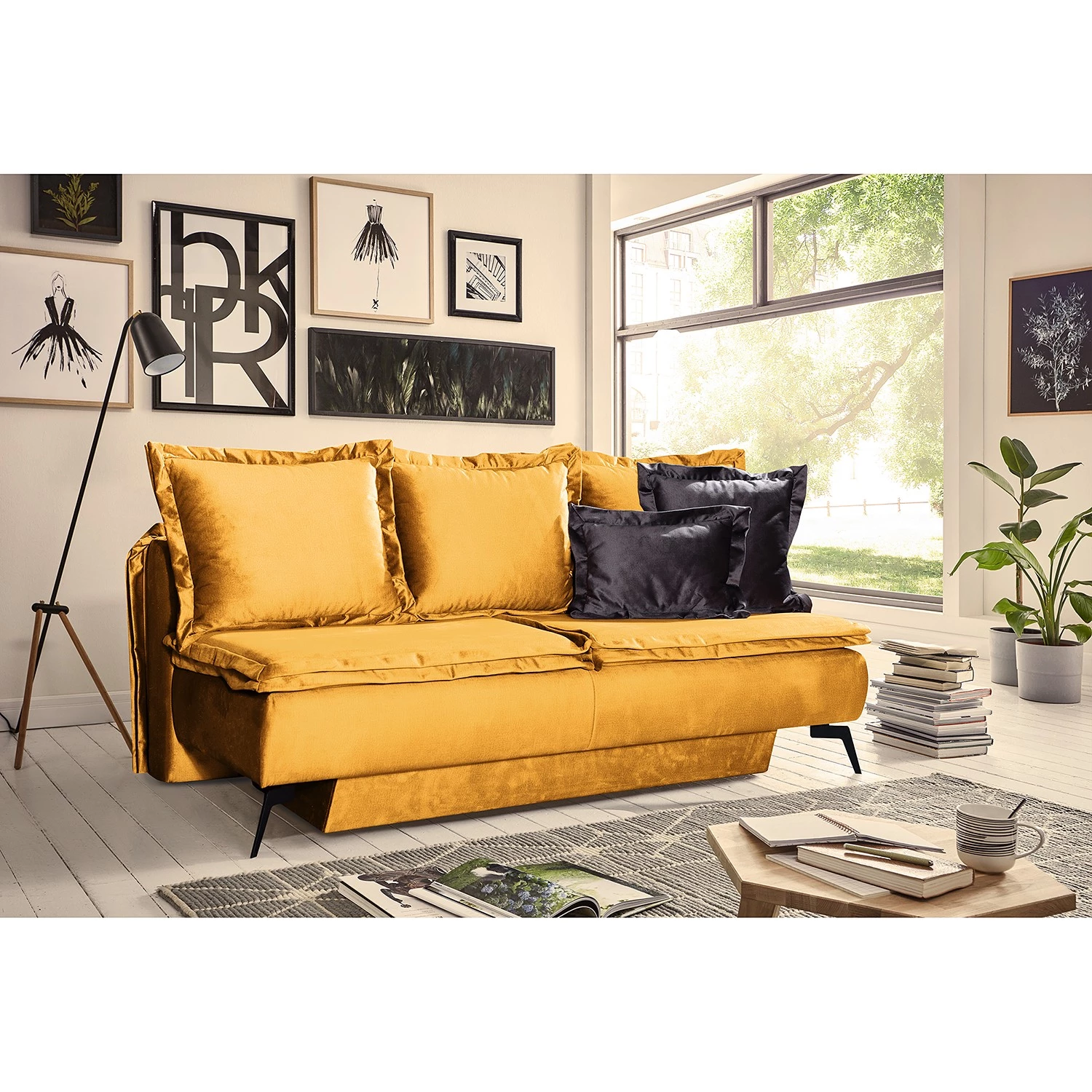 Fredriks Canapé convertible Fussy - Microfibre 2 Fredriks Canapé convertible Fussy - Microfibre – Image 2