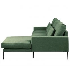 Fredriks Canapé d’angle Garlin - Tissu - Tissu Sogol: Vert - Méridienne courte à droite (vue de face) -Canapés Soldes Magasin 1000243326 210330 18224701285 DETAILS P000000001000243326