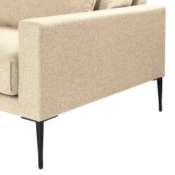 Fredriks Canapé panoramique Garlin - Tissu - Tissu Sogol: Beige - Méridienne courte à gauche / longue à droite (vue de face) -Canapés Soldes Magasin 1000243352 210330 18230201498 DETAILS P000000001000243352