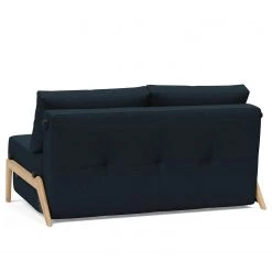 Innovation Möbel Canapé convertible Cubed - Tissu Mixed Dance : Blue - Largeur : 148 cm - Chêne clair -Canapés Soldes Magasin 1000244289 210218 15004300148 DETAILS P000000001000244289