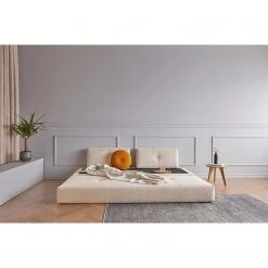 Innovation Möbel Canapé convertible Sigmund - Tissu - Tissu Kenya: Gravel - Chêne clair 18 Innovation Möbel Canapé convertible Sigmund - Tissu - Tissu Kenya: Gravel - Chêne clair -Canapés Soldes Magasin 1000244306 210218 15102300298 MOOD DETAILS P000000001000244306 mood