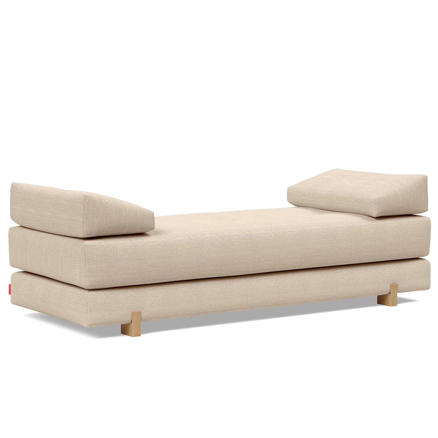 Innovation Möbel Canapé convertible Sigmund - Tissu - Tissu Kenya: Gravel - Chêne clair 8 Innovation Möbel Canapé convertible Sigmund - Tissu - Tissu Kenya: Gravel - Chêne clair – Image 8