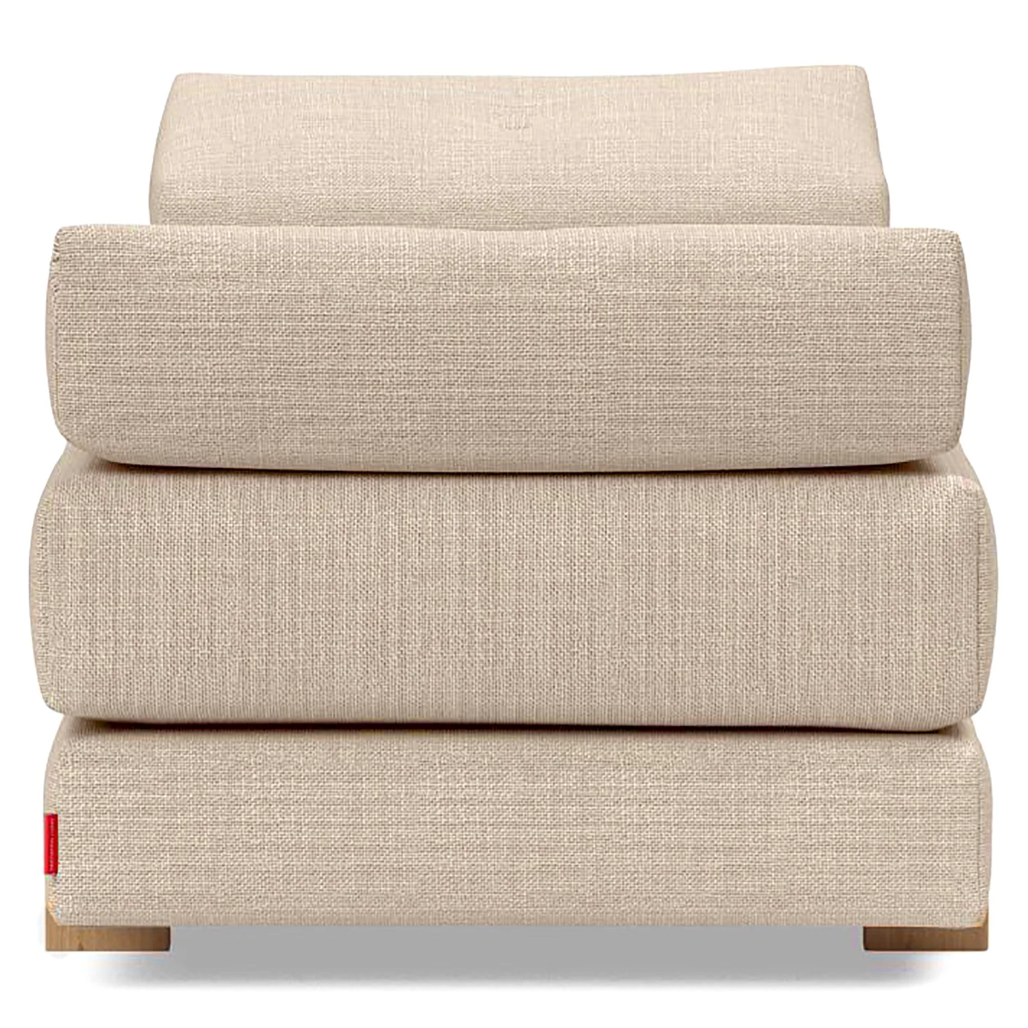 Innovation Möbel Canapé convertible Sigmund - Tissu - Tissu Kenya: Gravel - Chêne clair 10 Innovation Möbel Canapé convertible Sigmund - Tissu - Tissu Kenya: Gravel - Chêne clair – Image 10