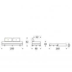 Innovation Möbel Canapé convertible Sigmund - Tissu - Tissu Kenya: Gravel - Chêne clair 31 Innovation Möbel Canapé convertible Sigmund - Tissu - Tissu Kenya: Gravel - Chêne clair -Canapés Soldes Magasin 1000244306 210218 15111300312 SKETCH DETAILS P000000001000244306 sketch