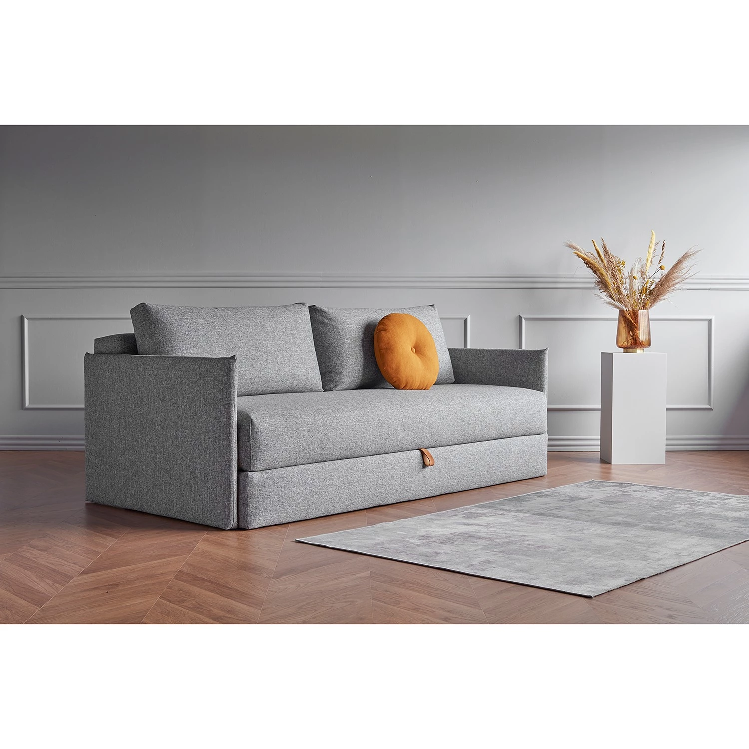 Innovation Möbel Canapé convertible Kibert - Tissu - Granite 2 Innovation Möbel Canapé convertible Kibert - Tissu - Granite – Image 2