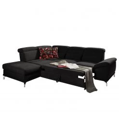 Loftscape Canapé d’angle Tamaris II - Tissu - Tissu Palila: Noir - Angle à gauche (vu de face) - Avec fonction couchage 14 Loftscape Canapé d’angle Tamaris II - Tissu - Tissu Palila: Noir - Angle à gauche (vu de face) - Avec fonction couchage -Canapés Soldes Magasin 1000248812 210317 15140701669 DETAILS P000000001000248812