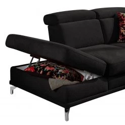 Loftscape Canapé d’angle Tamaris II - Tissu - Tissu Palila: Noir - Angle à gauche (vu de face) - Avec fonction couchage 18 Loftscape Canapé d’angle Tamaris II - Tissu - Tissu Palila: Noir - Angle à gauche (vu de face) - Avec fonction couchage -Canapés Soldes Magasin 1000248812 210317 15140801674 DETAILS P000000001000248812