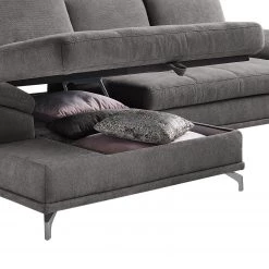 Loftscape Canapé d’angle Odenas - Tissu - Tissu Palila: Fango - Méridienne courte à gauche (vue de face) - Avec fonction couchage -Canapés Soldes Magasin 1000248846 210317 15144202180 DETAILS P000000001000248846