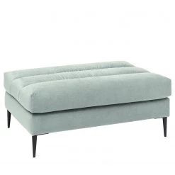 Fredriks Canapé d’angle Valmorel - Tissu - Microfibre Knarik: Gris - Méridienne courte à droite (vue de face) - Avec repose-pieds -Canapés Soldes Magasin 1000249823 210415 15414400103 DETAILS P000000001000249823