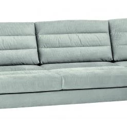 Fredriks Canapé d’angle Valmorel - Tissu - Microfibre Knarik: Gris - Méridienne courte à droite (vue de face) - Avec repose-pieds -Canapés Soldes Magasin 1000249823 210415 15415000105 DETAILS P000000001000249823