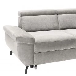 Fredriks Canapé d’angle Cussay - Tissage à plat - Tissu Cuna: Gris clair - Méridienne courte à droite (vue de face) -Canapés Soldes Magasin 1000249901 210415 16223500832 DETAILS P000000001000249901