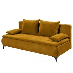 Loftscape Clic-clac Moirax - Tissu / Microfibre - Microfibre Salvo: Ocre