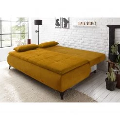 Loftscape Clic-clac Moirax - Tissu / Microfibre - Microfibre Salvo: Ocre -Canapés Soldes Magasin 1000249937 210318 14050400003 MOOD DETAILS P000000001000249937 mood