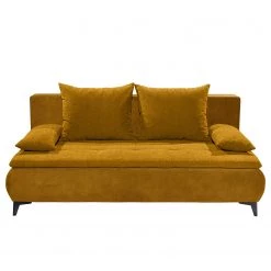 Loftscape Clic-clac Moirax - Tissu / Microfibre - Microfibre Salvo: Ocre -Canapés Soldes Magasin 1000249937 210318 14050500005 DETAILS P000000001000249937