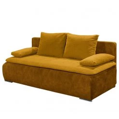 Loftscape Clic-clac Hostens - Tissu / Microfibre - Microfibre Salvo: Ocre