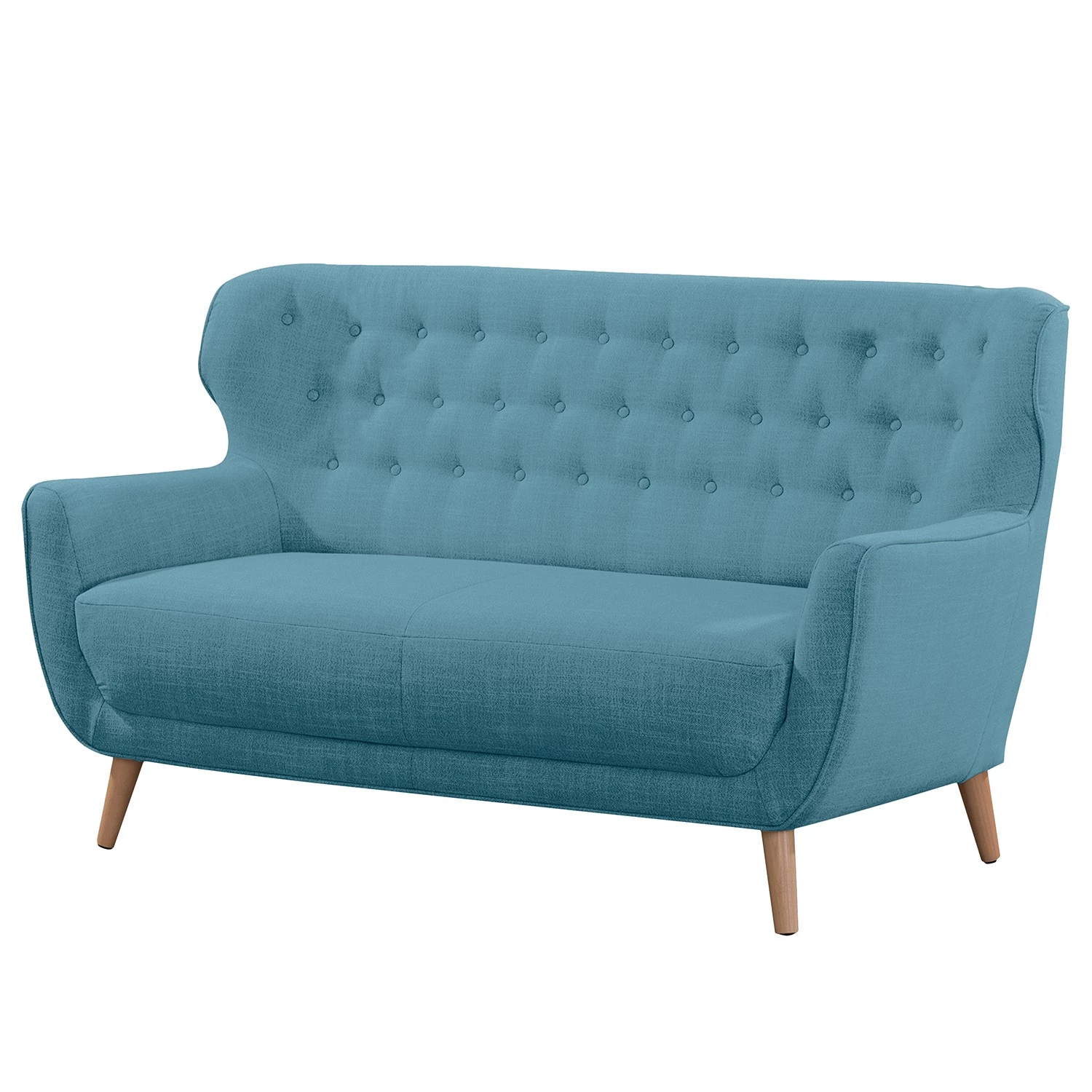 Ridgevalley Canapé Mansac (2 places) - Tissage à plat - Tissu Gila: Bleu marine 1 Ridgevalley Canapé Mansac (2 places) - Tissage à plat - Tissu Gila: Bleu marine