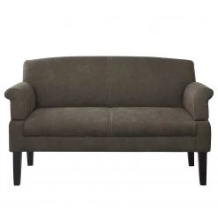 Loftscape Canapé Gramont (2 places) - Microfibre Priya: Anthracite -Canapés Soldes Magasin 1000254009 210413 13361000175 DETAILS P000000001000254009