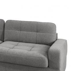 Fredriks Canapé d’angle Montfort - Chenille - Tissu Chenille Alix: Gris - Largeur : 315 cm - Méridienne courte à droite (vue de face) -Canapés Soldes Magasin 1000254257 210426 12325201112 DETAILS P000000001000254257