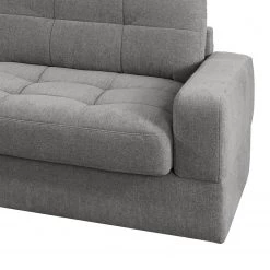 Fredriks Canapé d’angle Montfort - Chenille - Tissu Chenille Alix: Gris - Largeur : 315 cm - Méridienne courte à droite (vue de face) -Canapés Soldes Magasin 1000254257 210426 12325201113 DETAILS P000000001000254257