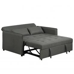 Loftscape Canapé convertible Millery - Tissu - Gris foncé 23 Loftscape Canapé convertible Millery - Tissu - Gris foncé -Canapés Soldes Magasin 1000254297 210929 14123700201 DETAILS P000000001000254297