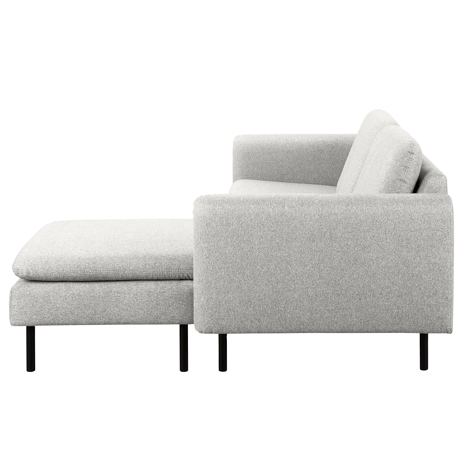 Norrwood Canapé d’angle La Motte - Tissu - Tissu Sogol: Gris clair - Largeur : 160 cm 3 Norrwood Canapé d’angle La Motte - Tissu - Tissu Sogol: Gris clair - Largeur : 160 cm – Image 3