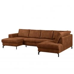 Loftscape Canapé panoramique Le Vivier - Vieux cuir - Cognac - Méridienne courte à gauche / longue à droite (vue de face) 21 Loftscape Canapé panoramique Le Vivier - Vieux cuir - Cognac - Méridienne courte à gauche / longue à droite (vue de face) -Canapés Soldes Magasin 1000255388 210428 14493300022 DETAILS P000000001000255388