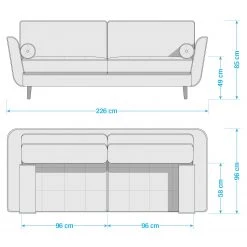 Studio Copenhagen Canapé Vieux Lyon (3 places) - Microfibre - Microfibre Panja: Bronze 27 Studio Copenhagen Canapé Vieux Lyon (3 places) - Microfibre - Microfibre Panja: Bronze -Canapés Soldes Magasin 1000256578 210809 09092400136 SKETCH DETAILS P000000001000256578 sketch