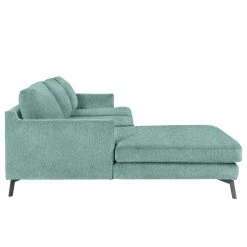 Studio Copenhagen Canapé d’angle Vieux Bourg - Tissu - Tissu Nona: Bleu - Méridienne courte à gauche (vue de face) -Canapés Soldes Magasin 1000256635 210722 16141100826 DETAILS P000000001000256635