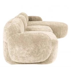 Studio Copenhagen Canapé d’angle Vieux Colpo - Microfibre Alana: Créme - Largeur : 344 cm - Méridienne courte à droite (vue de face) -Canapés Soldes Magasin 1000256641 210722 16141300892 DETAILS P000000001000256641