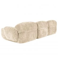 Studio Copenhagen Canapé d’angle Vieux Colpo - Microfibre Alana: Créme - Largeur : 344 cm - Méridienne courte à droite (vue de face) -Canapés Soldes Magasin 1000256641 210722 16141300893 DETAILS P000000001000256641