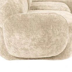 Studio Copenhagen Canapé d’angle Vieux Colpo - Microfibre Alana: Créme - Largeur : 344 cm - Méridienne courte à droite (vue de face) -Canapés Soldes Magasin 1000256641 210722 16141300898 DETAILS P000000001000256641