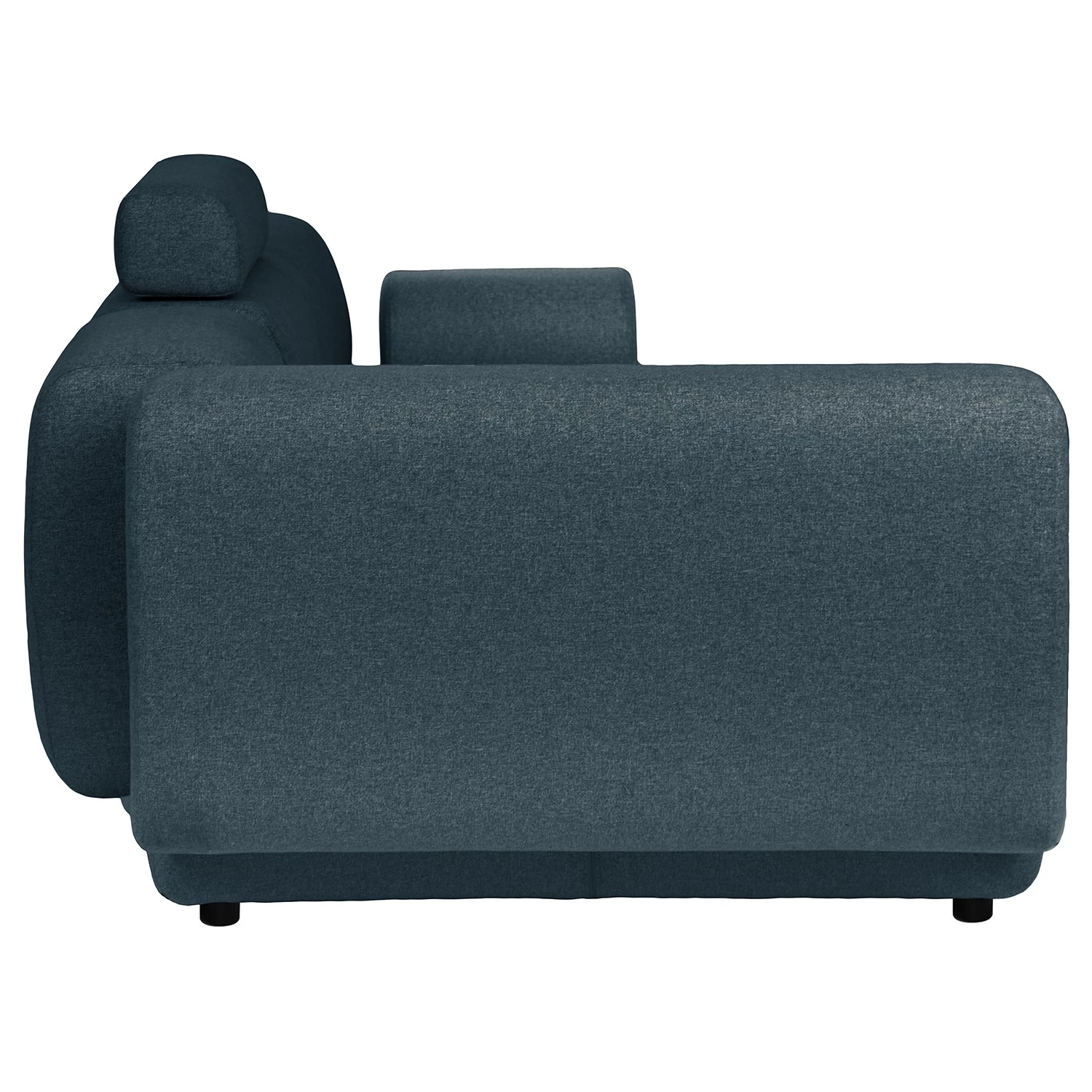 Bizzarto Canapé d’angle Imbert - Tissu - Tissu Sogol: Bleu foncé - Méridienne longue à gauche (vue de face) 7 Bizzarto Canapé d’angle Imbert - Tissu - Tissu Sogol: Bleu foncé - Méridienne longue à gauche (vue de face) – Image 7