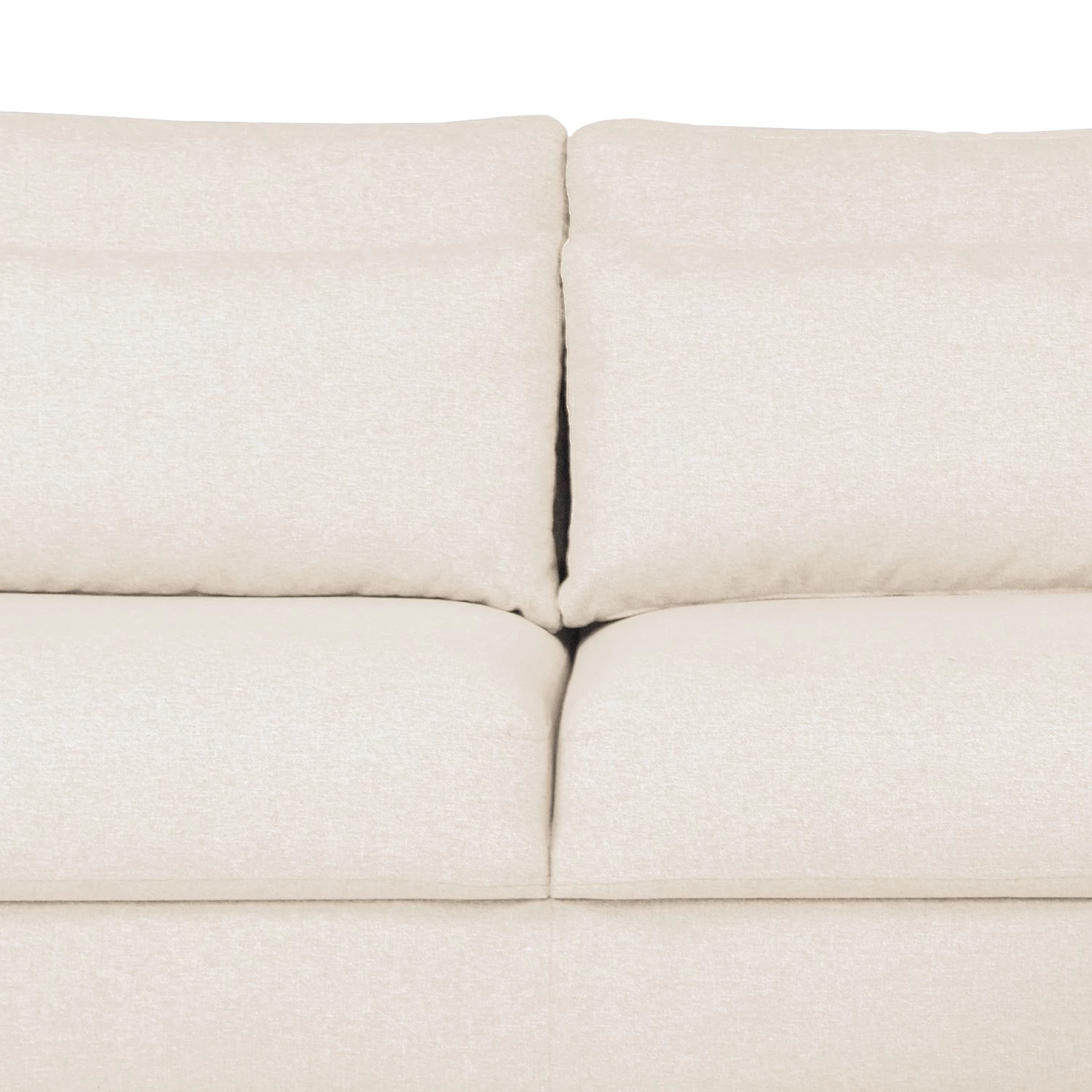 Bizzarto Canapé d’angle Gurabo I - Tissu - Tissu Sogol: Créme - Méridienne courte à droite (vue de face) - Sans fonction couchage 8 Bizzarto Canapé d’angle Gurabo I - Tissu - Tissu Sogol: Créme - Méridienne courte à droite (vue de face) - Sans fonction couchage – Image 8