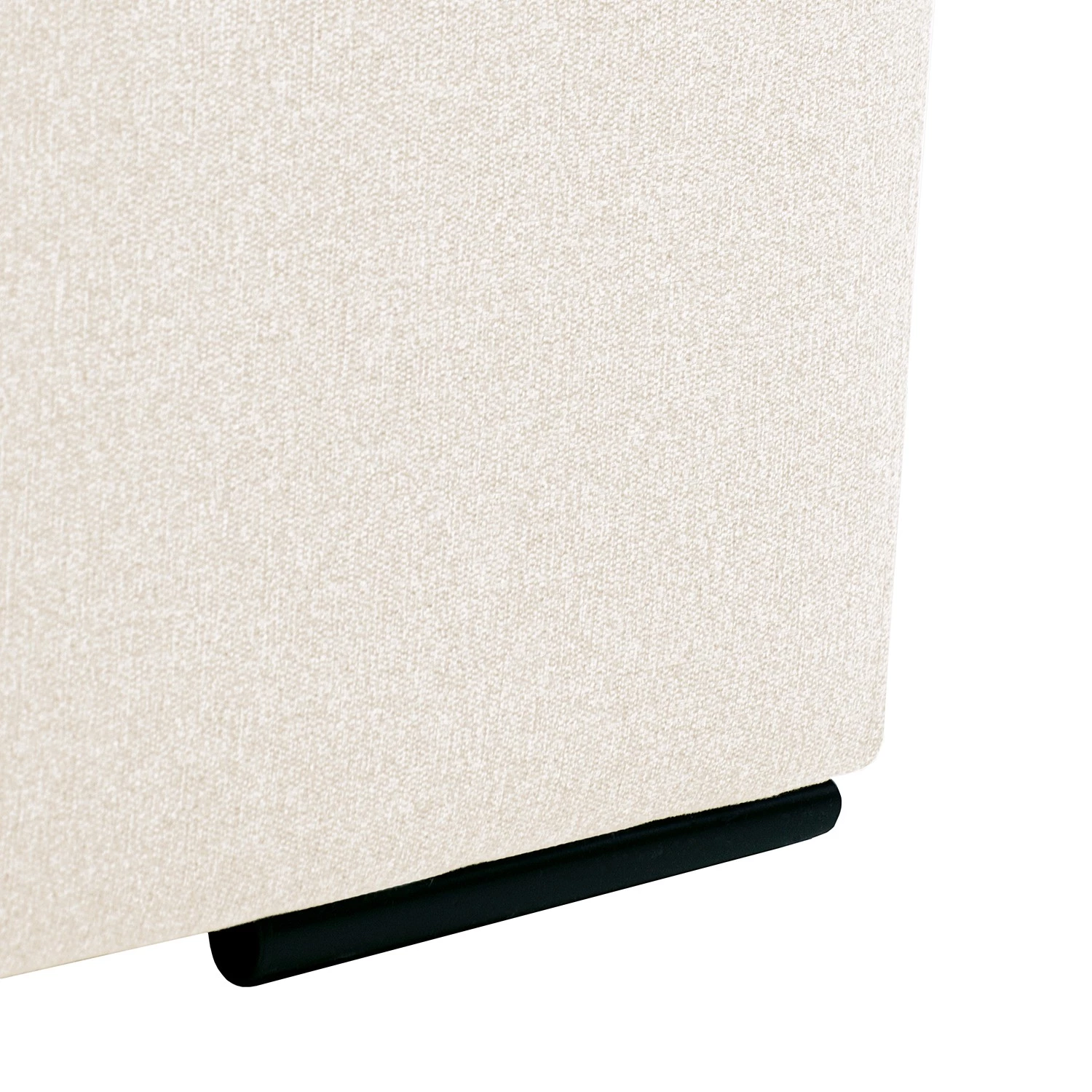 Bizzarto Canapé d’angle Gurabo I - Tissu - Tissu Sogol: Créme - Méridienne courte à droite (vue de face) - Sans fonction couchage 10 Bizzarto Canapé d’angle Gurabo I - Tissu - Tissu Sogol: Créme - Méridienne courte à droite (vue de face) - Sans fonction couchage – Image 10