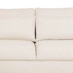 Bizzarto Canapé panoramique Gurabo - Tissu - Tissu Sogol: Créme - Méridienne courte à gauche (vue de face) -Canapés Soldes Magasin 1000256826 210427 09300300937 DETAILS P000000001000256826