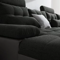 Fredriks Canapé panoramique Puntiro - Imitation cuir / Tissu structuré - Cuir synthétique Lilo / Tissu structuré Satur: Gris foncé / Anthracite 51 Fredriks Canapé panoramique Puntiro - Imitation cuir / Tissu structuré - Cuir synthétique Lilo / Tissu structuré Satur: Gris foncé / Anthracite -Canapés Soldes Magasin 1000257984 210614 18413201549 DETAILS P000000001000257984