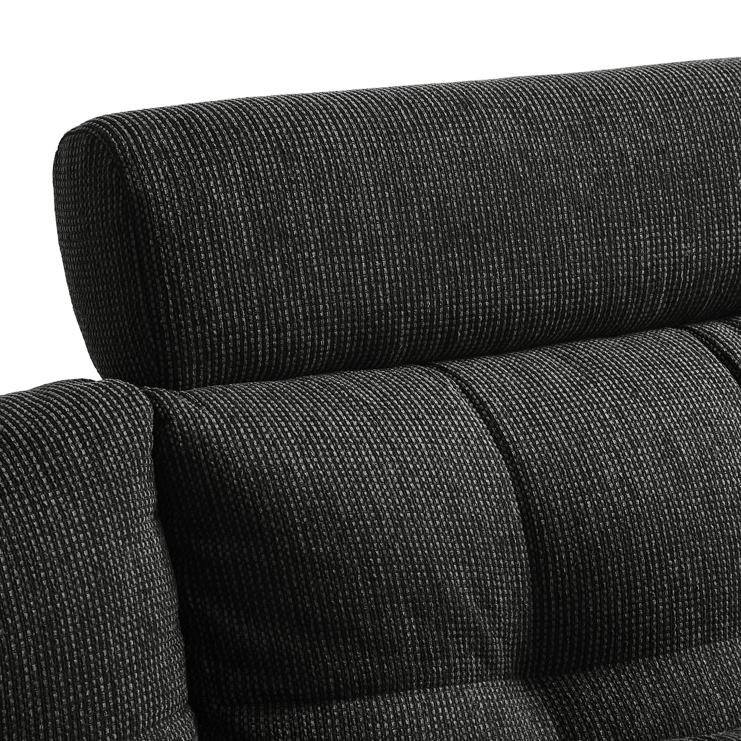 Fredriks Canapé panoramique Puntiro - Imitation cuir / Tissu structuré - Cuir synthétique Lilo / Tissu structuré Satur: Gris foncé / Anthracite 23 Fredriks Canapé panoramique Puntiro - Imitation cuir / Tissu structuré - Cuir synthétique Lilo / Tissu structuré Satur: Gris foncé / Anthracite – Image 23