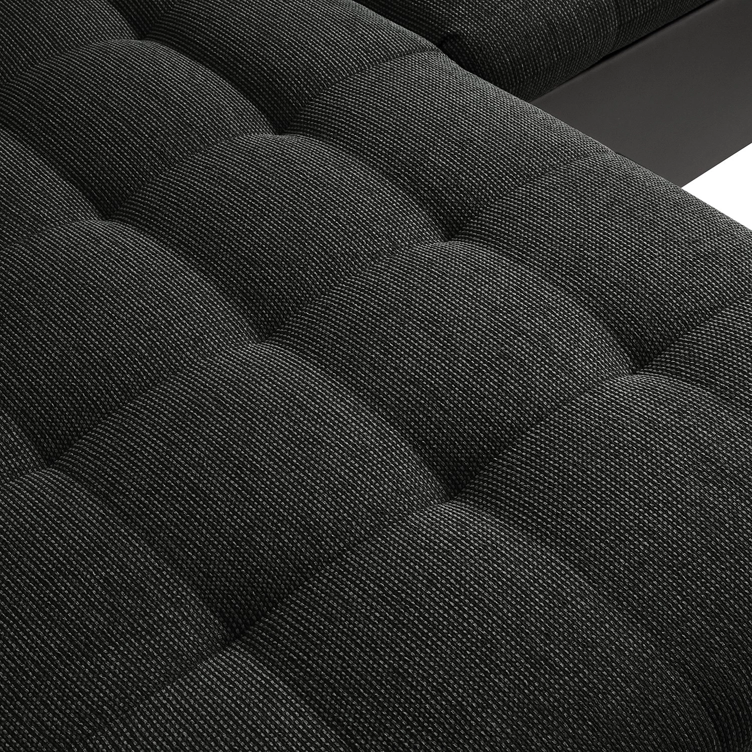 Fredriks Canapé panoramique Puntiro - Imitation cuir / Tissu structuré - Cuir synthétique Lilo / Tissu structuré Satur: Gris foncé / Anthracite 26 Fredriks Canapé panoramique Puntiro - Imitation cuir / Tissu structuré - Cuir synthétique Lilo / Tissu structuré Satur: Gris foncé / Anthracite – Image 26