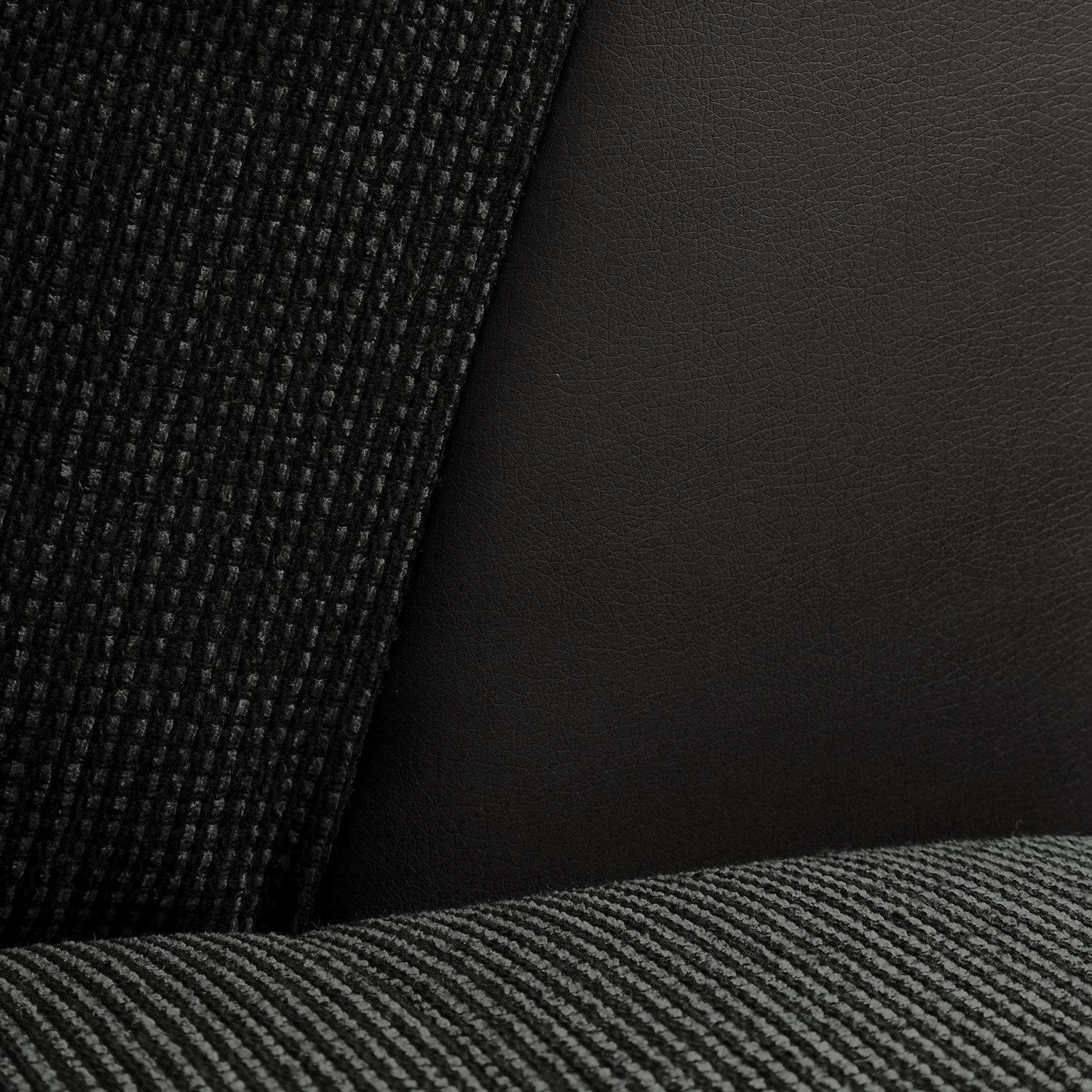 Fredriks Canapé panoramique Puntiro - Imitation cuir / Tissu structuré - Cuir synthétique Lilo / Tissu structuré Satur: Gris foncé / Anthracite 28 Fredriks Canapé panoramique Puntiro - Imitation cuir / Tissu structuré - Cuir synthétique Lilo / Tissu structuré Satur: Gris foncé / Anthracite – Image 28