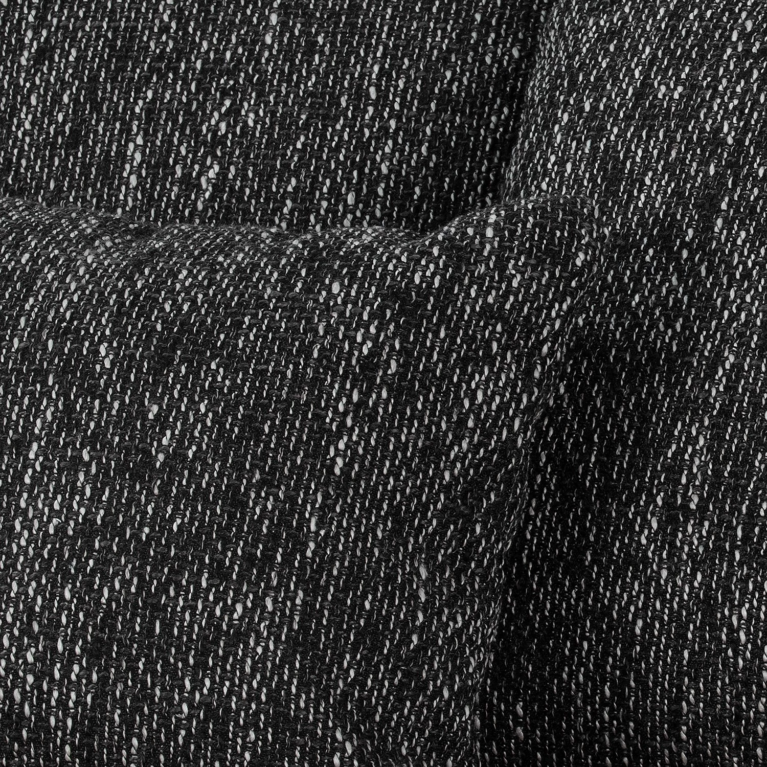 Loftscape Grand canapé Canton I - Imitation cuir / Tissu structuré - Noir / Gris 8 Loftscape Grand canapé Canton I - Imitation cuir / Tissu structuré - Noir / Gris – Image 8